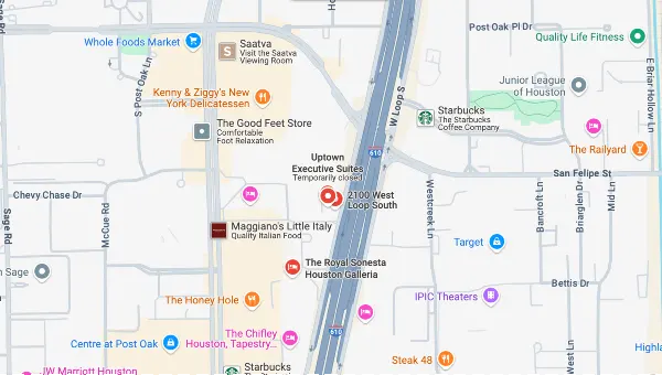 Google Map image of Cristal Air Conditioning in Houston, TX