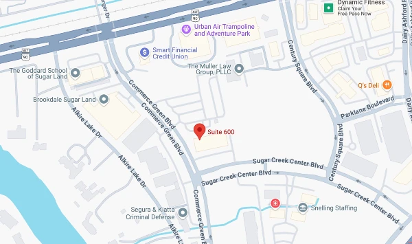 Google Map image of Cristal Air Conditioning in Sugar Land, TX